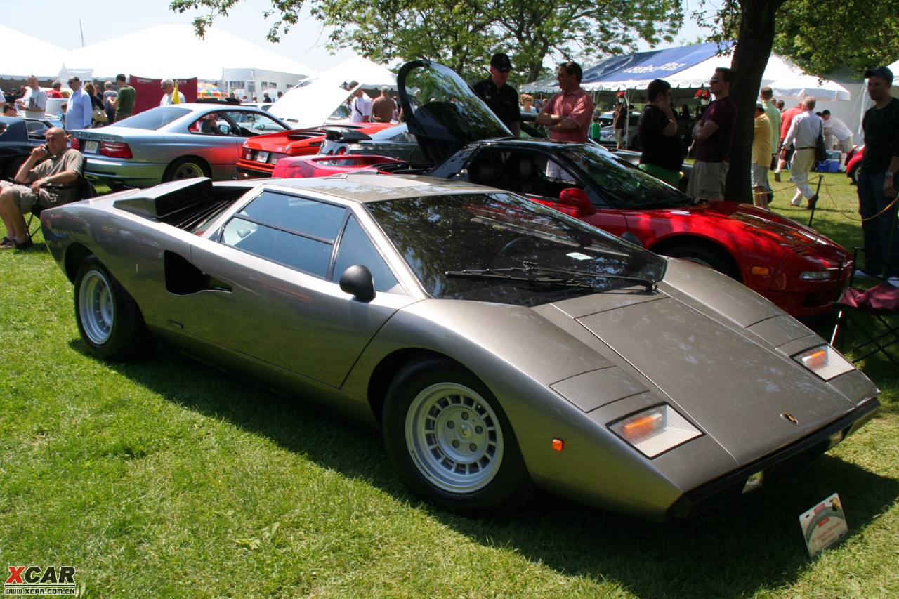 2009格林威治户外老爷车展-----1977年兰博基尼countach lp400