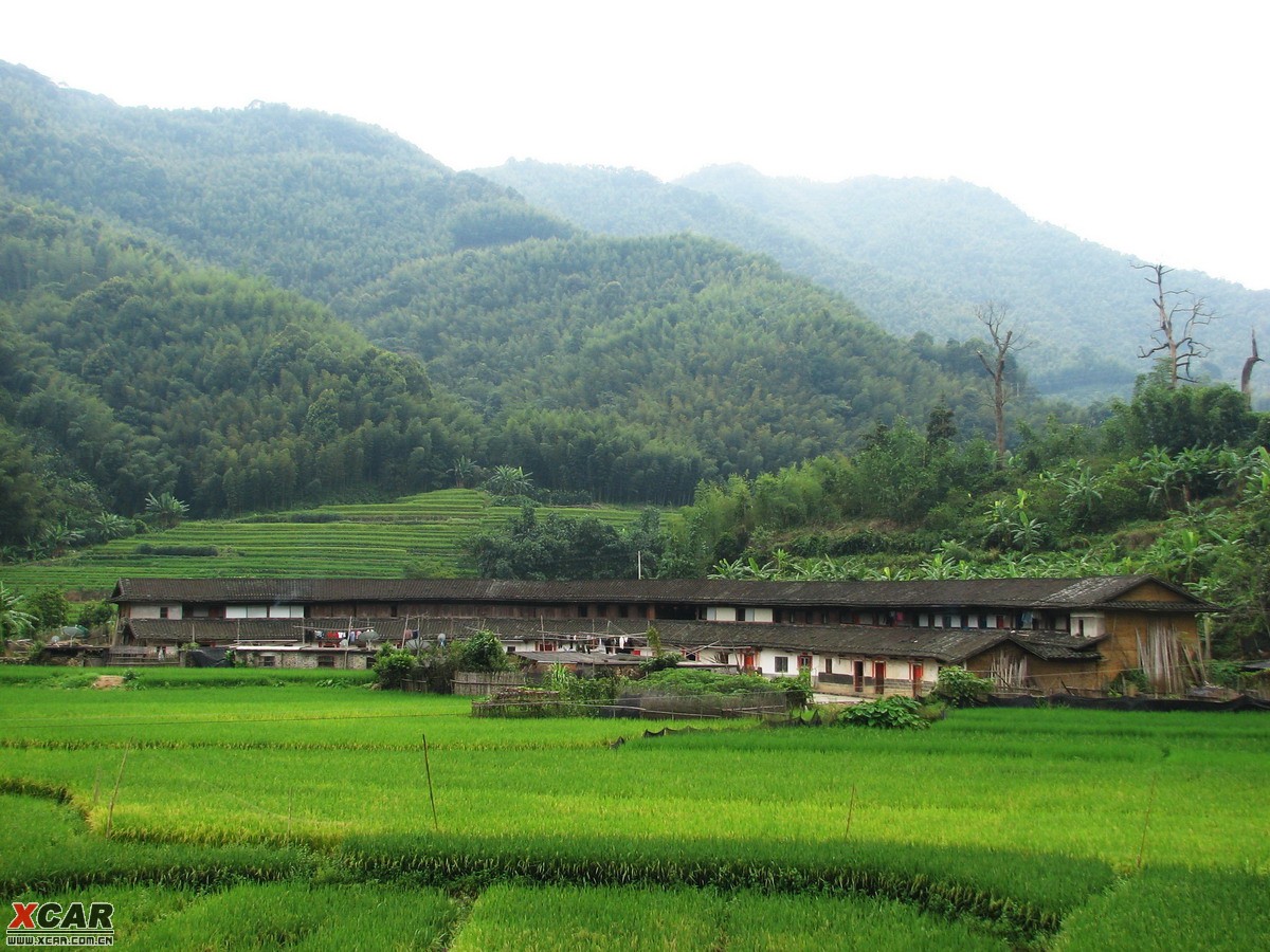 福建南靖土楼,云水谣古镇