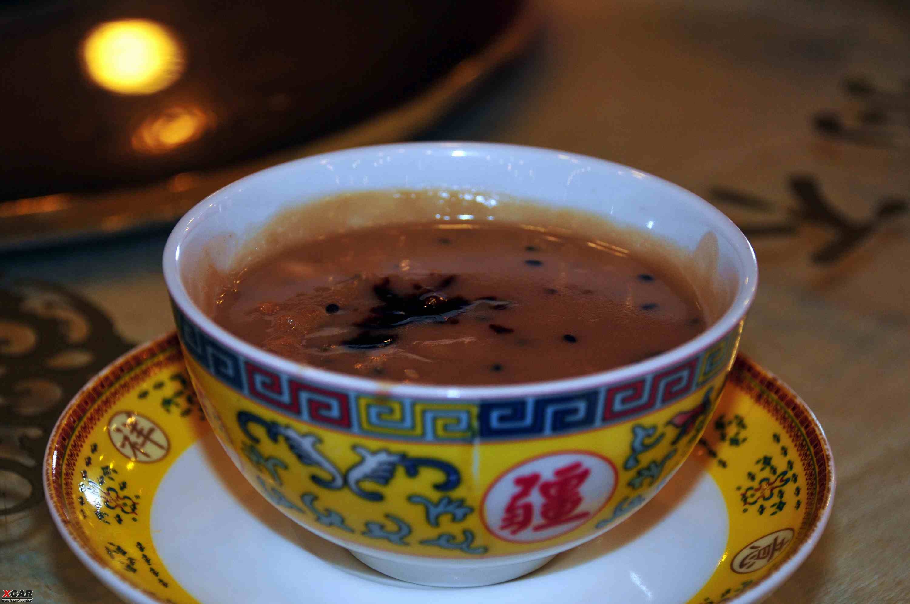 面茶:跟北京的不一样,甜的