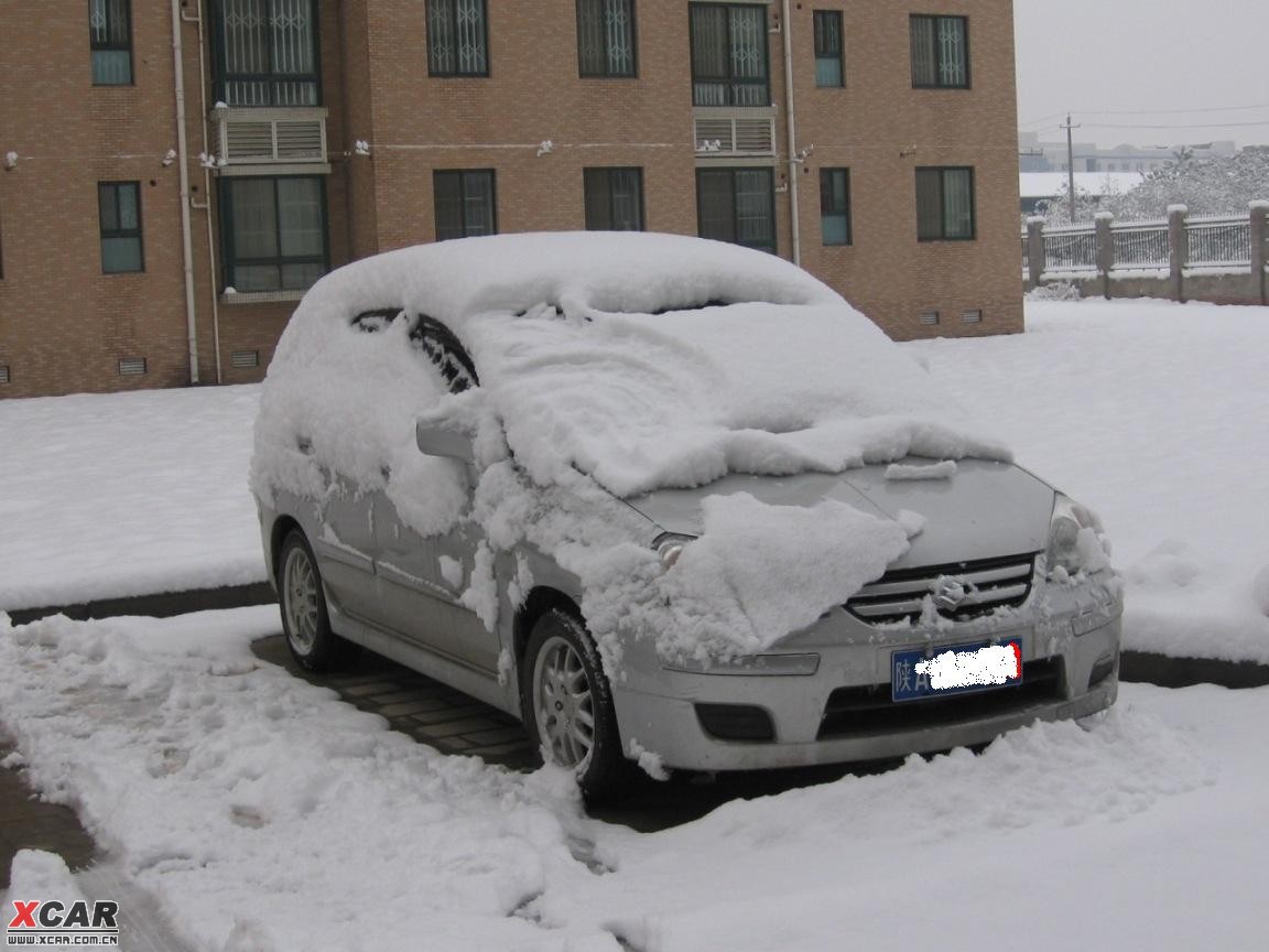 西安的大雪-更新图片,可显示了_爱卡汽车