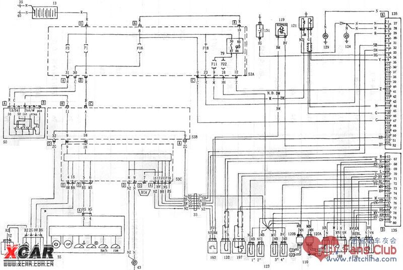 【图】派力奥全车电路图_4_菲亚特论坛|fiat zone_爱卡汽车