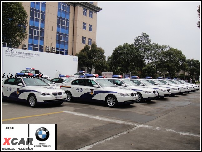 【精华】kiki携新bmw警车亮相申城_宝马论坛_爱卡汽车