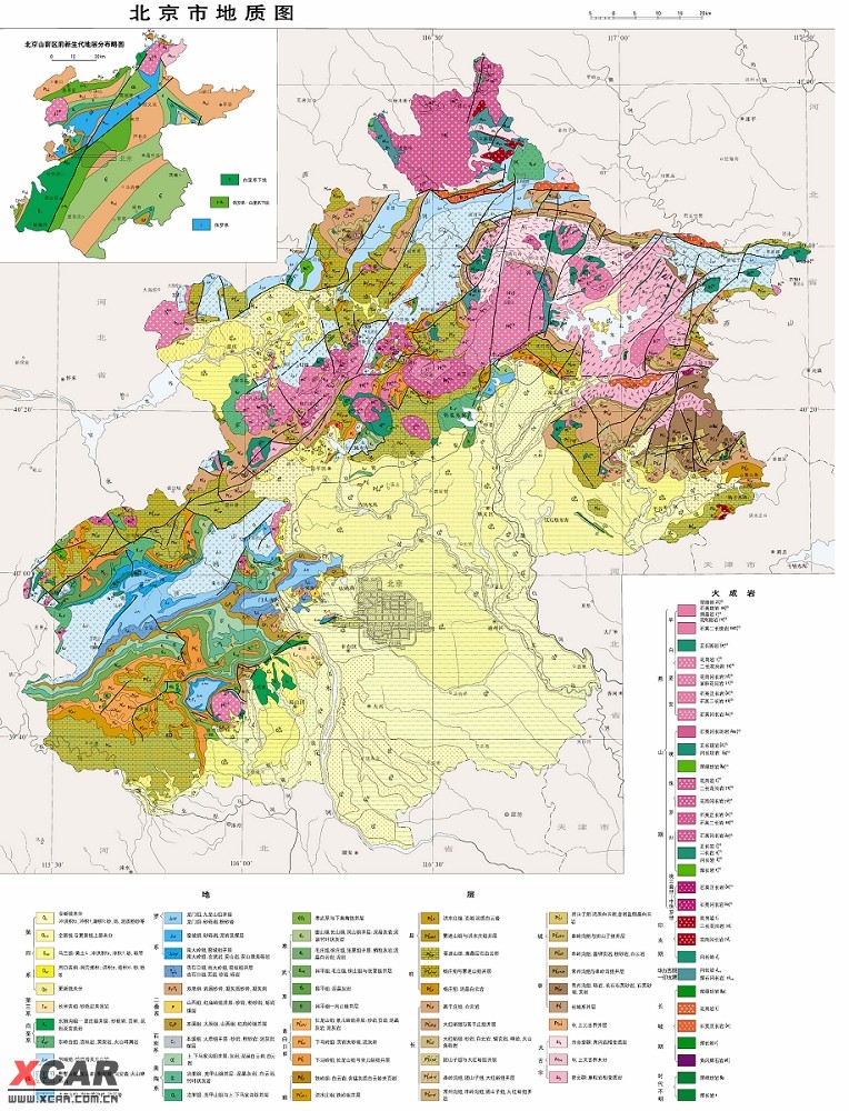 发个北京的地质图