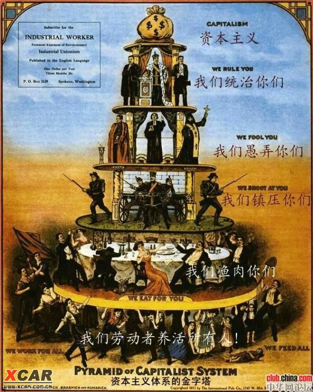 【图】万恶资本主义统.治金字塔_1_深圳论坛_爱卡汽车