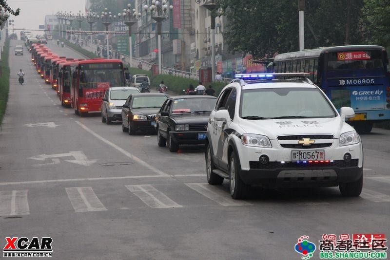 大科警车,三门峡学生高考开道车