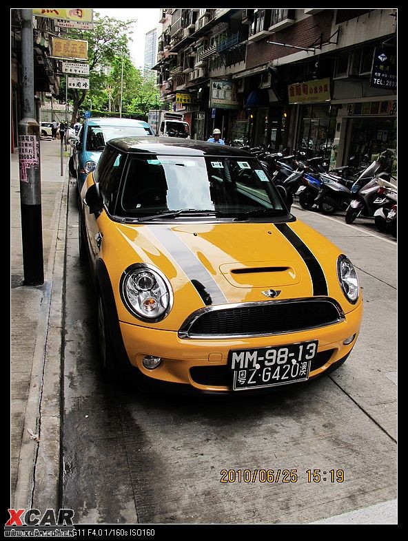 澳门街头的汽车 豪车