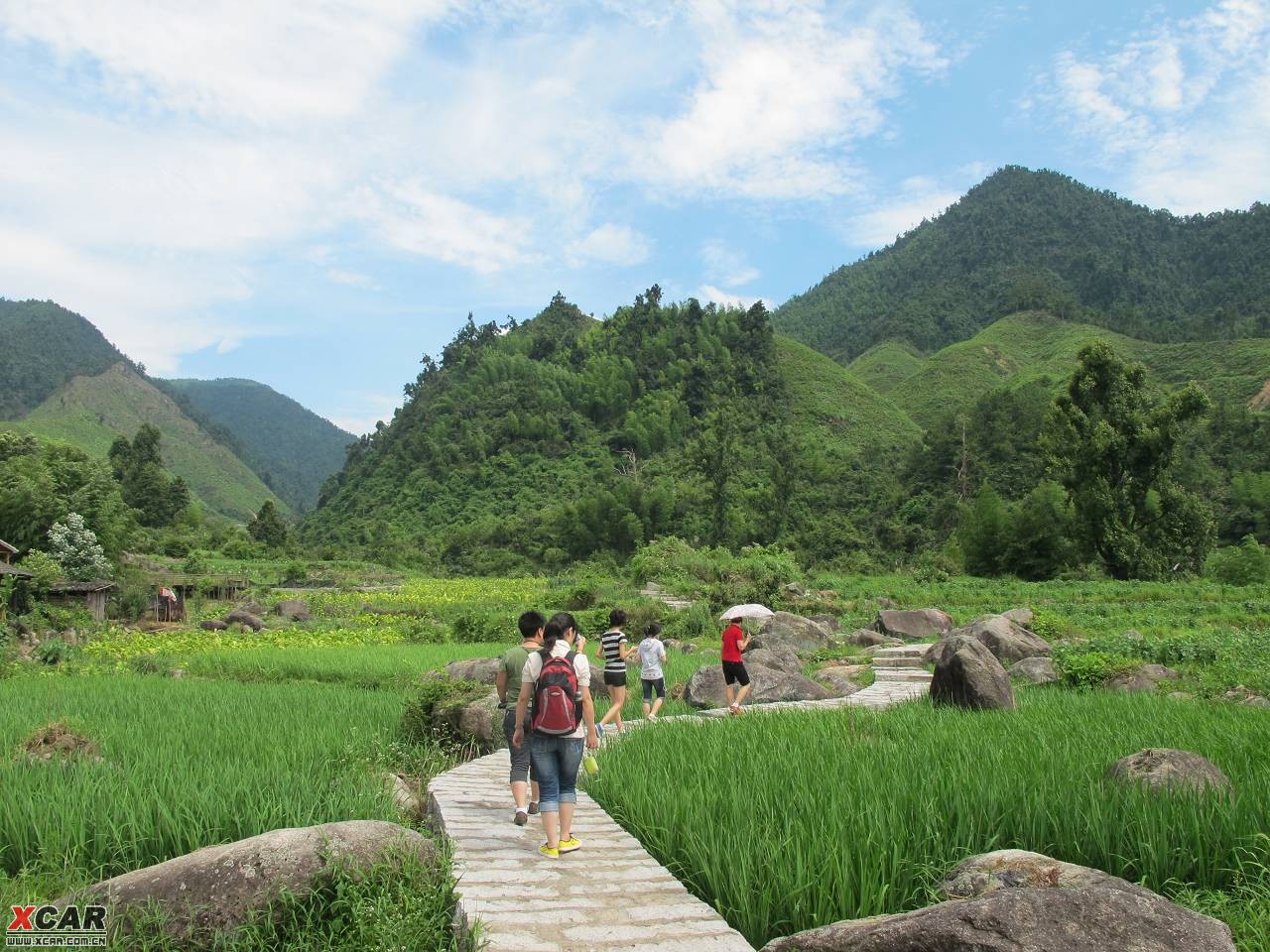 福建建宁高峰村风光