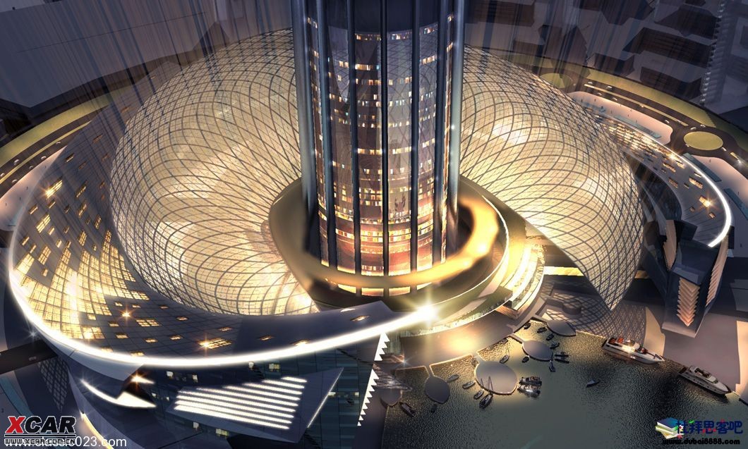纳赫勒港湾大楼-迪拜的1000米的摩天大楼
