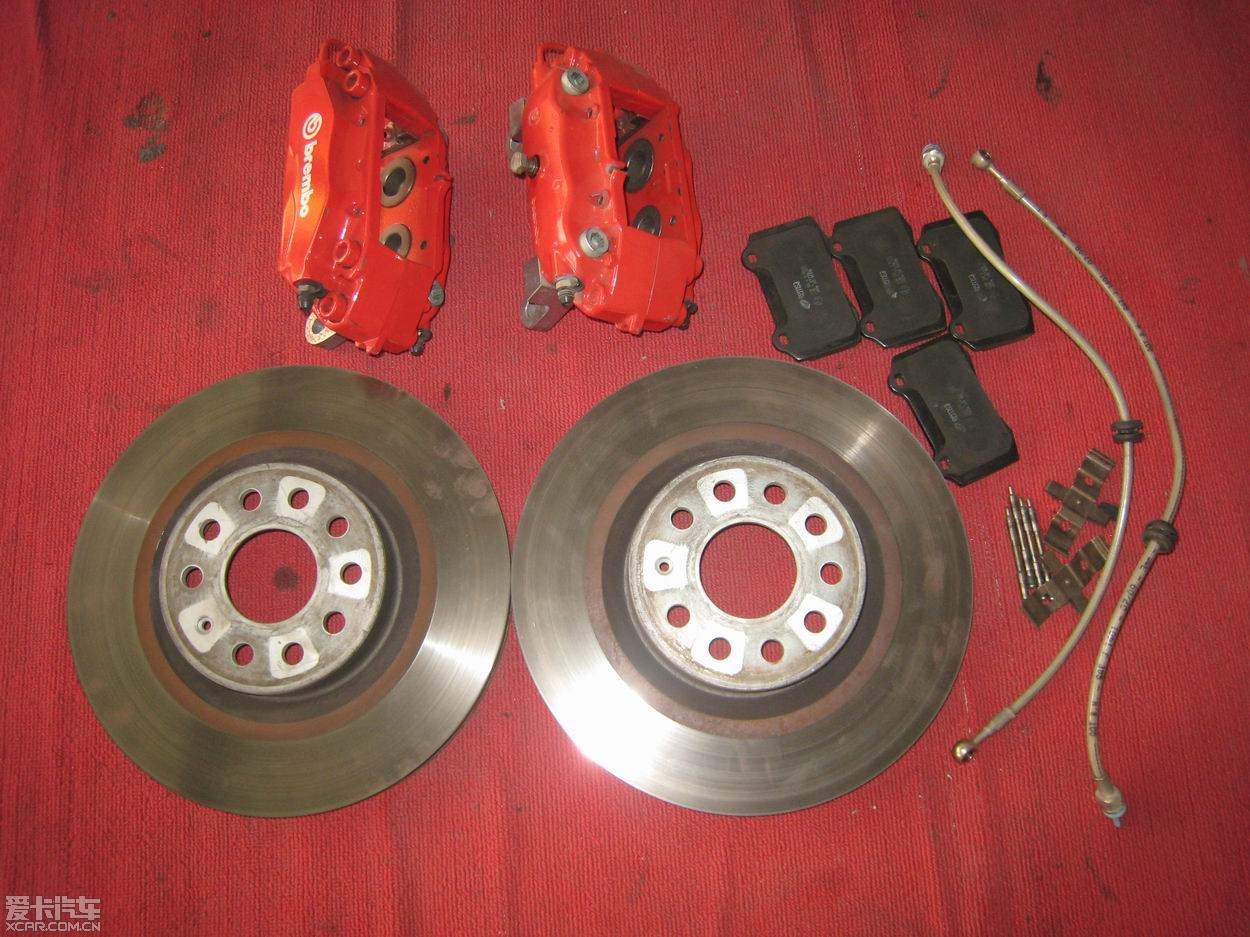 brembo f40细4前刹车套装出售,行驶了(1/1)