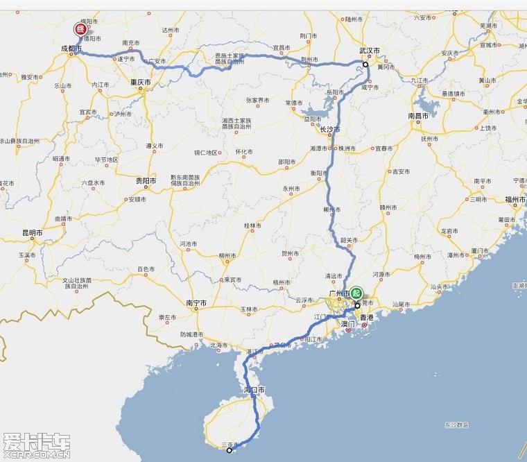 异地 平价 提车 再游三亚 全程13天4700公里 车