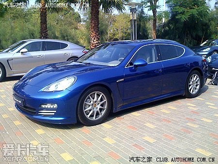 > panamera 水蓝颜色问题?