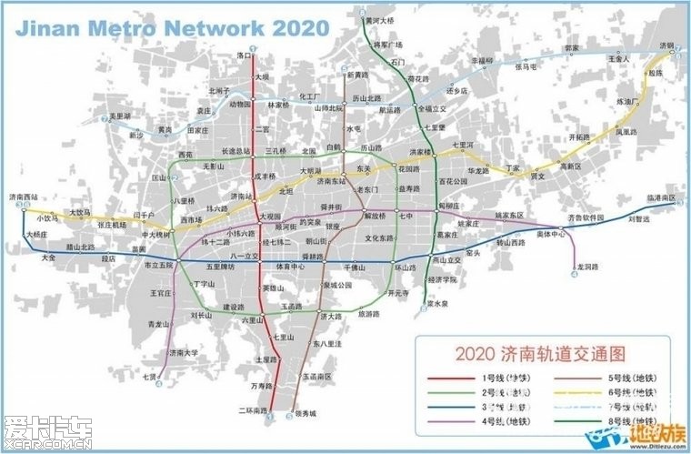 济南地铁规划图来看看有多少性