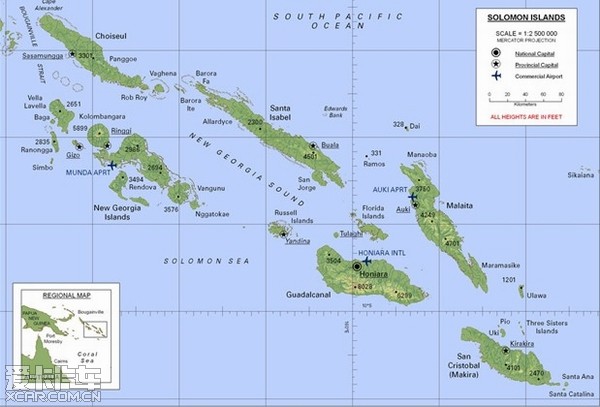 南太平洋岛国-所罗门群岛精华