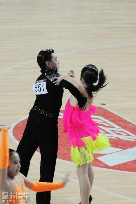 青岛第五届体育舞蹈锦标赛 孩子 又取得了优异