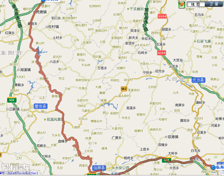 浙江216省道全程线路图,216省道全程线路图 > 穿梭在省道乡道山道之间,串联起浙江东白山括苍山四明山,一路上山