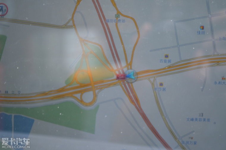 新iPad改装当汽车导航仪,滨海大道溜达了一圈
