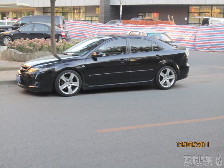 马6轿跑2.3L 6MT卖改装件,车也卖,黑色,北京!_