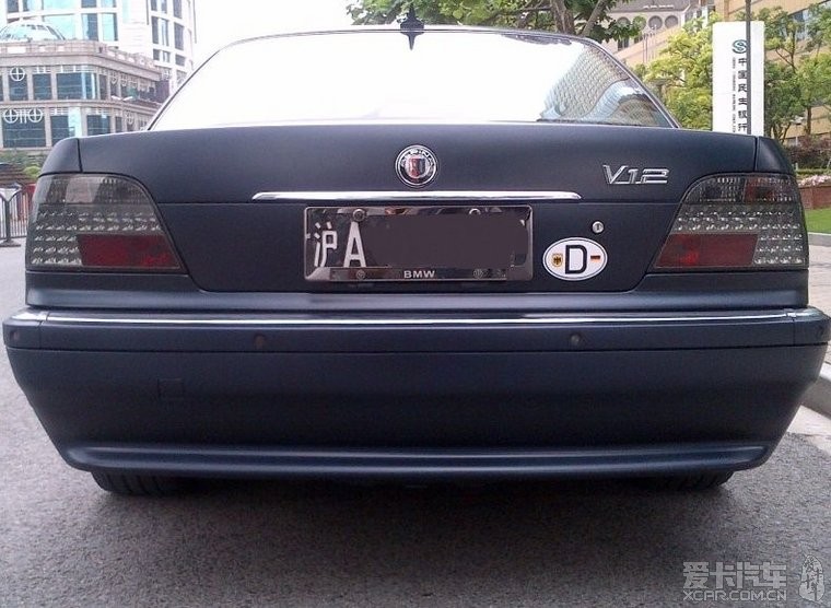 上海 出售 宝马 BMW 750iL (E38) 沪A 黑牌 ,不