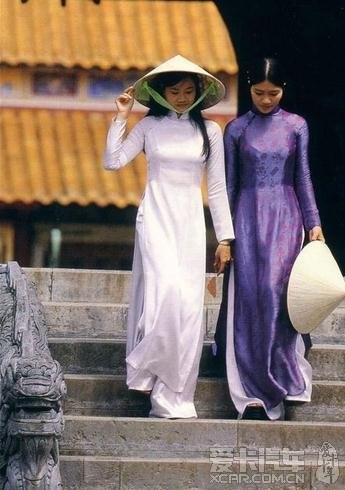 越南美女开叉到腰的旗袍 - 图说世界 - 娱乐贴