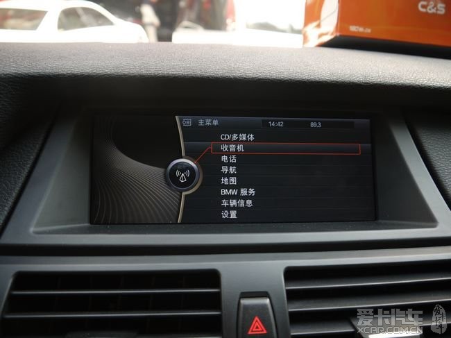 宝马X6原车屏英文字幕升级中文字幕不影响原