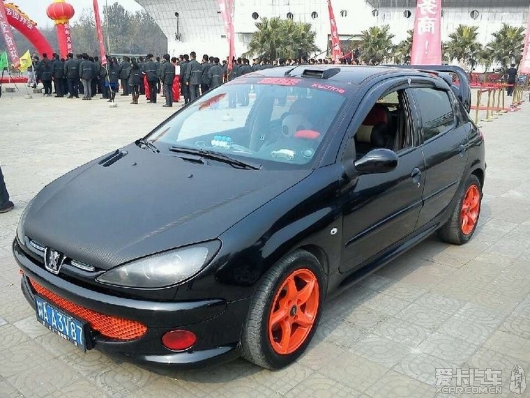 换新鞋嘿嘿···就是全车翻新 轮毂改色··_2_标致206论坛_爱卡汽车