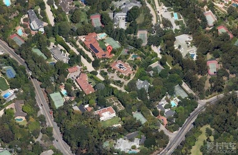 看看美国洛杉矶的豪宅Holmby Hills_上海汽车论