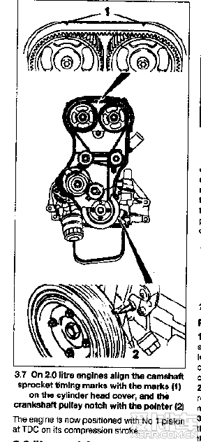 > 自己动手换威达b2.0正时皮带,凸轮传感,张紧轮.