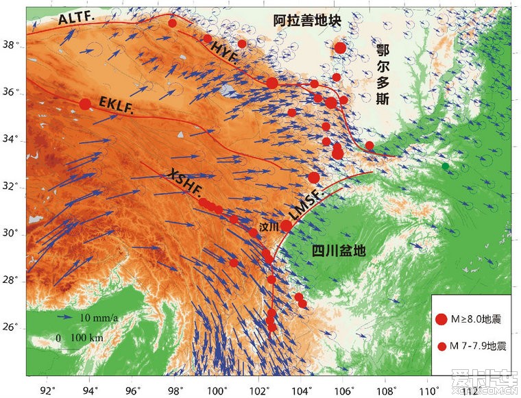 【图】嵇少丞的最新博客:断裂带与强震详解_2_四川