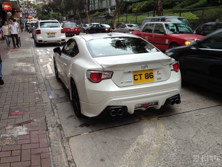 香港街拍GT86 TRD!另附新锐志和A250!_丰田