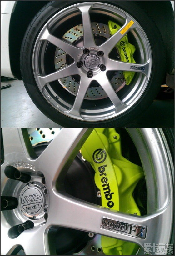 进击的s5,荧光绿brembo gt,advan f7,awe全段排气