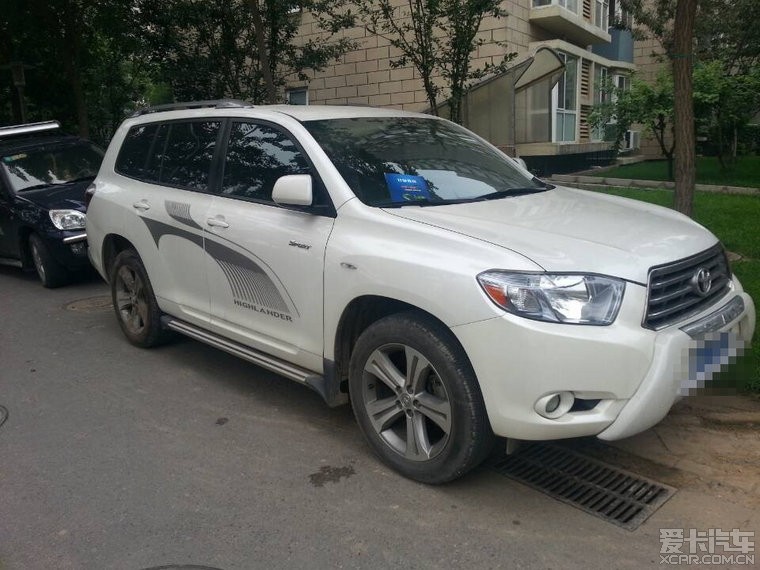 北京出售11年白色汉兰达2.7_二手车市场_二手