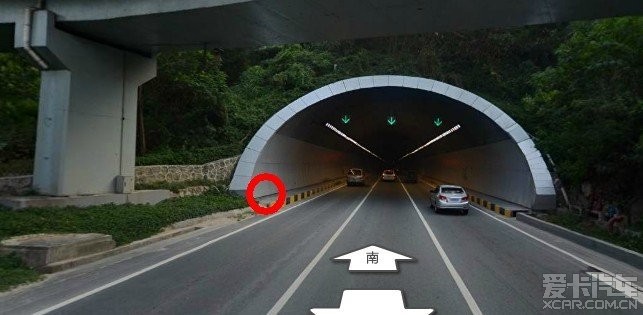 福龙路南行横龙山隧道 入口出口 有东西!