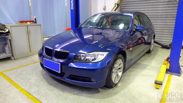 【爱车的诺诺-维修】BMW E90 320i 蓝色 200