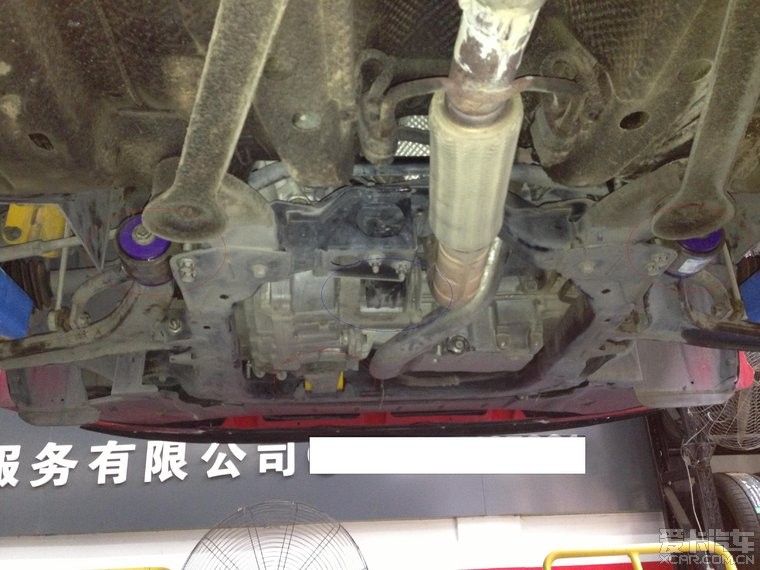 【汽车底盘的简单拆分】