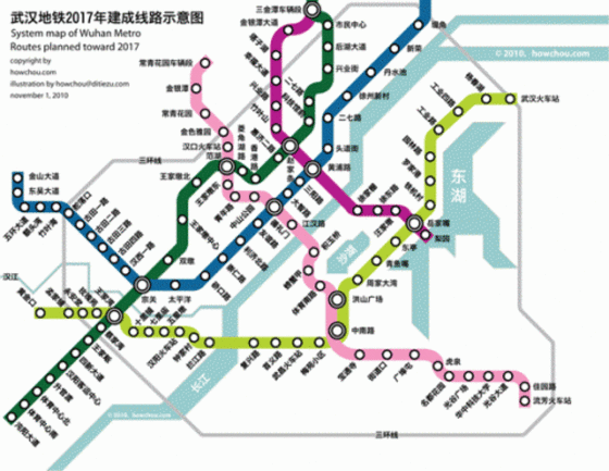 武汉地铁8号线一期12月底开工 设站12座7座可换乘