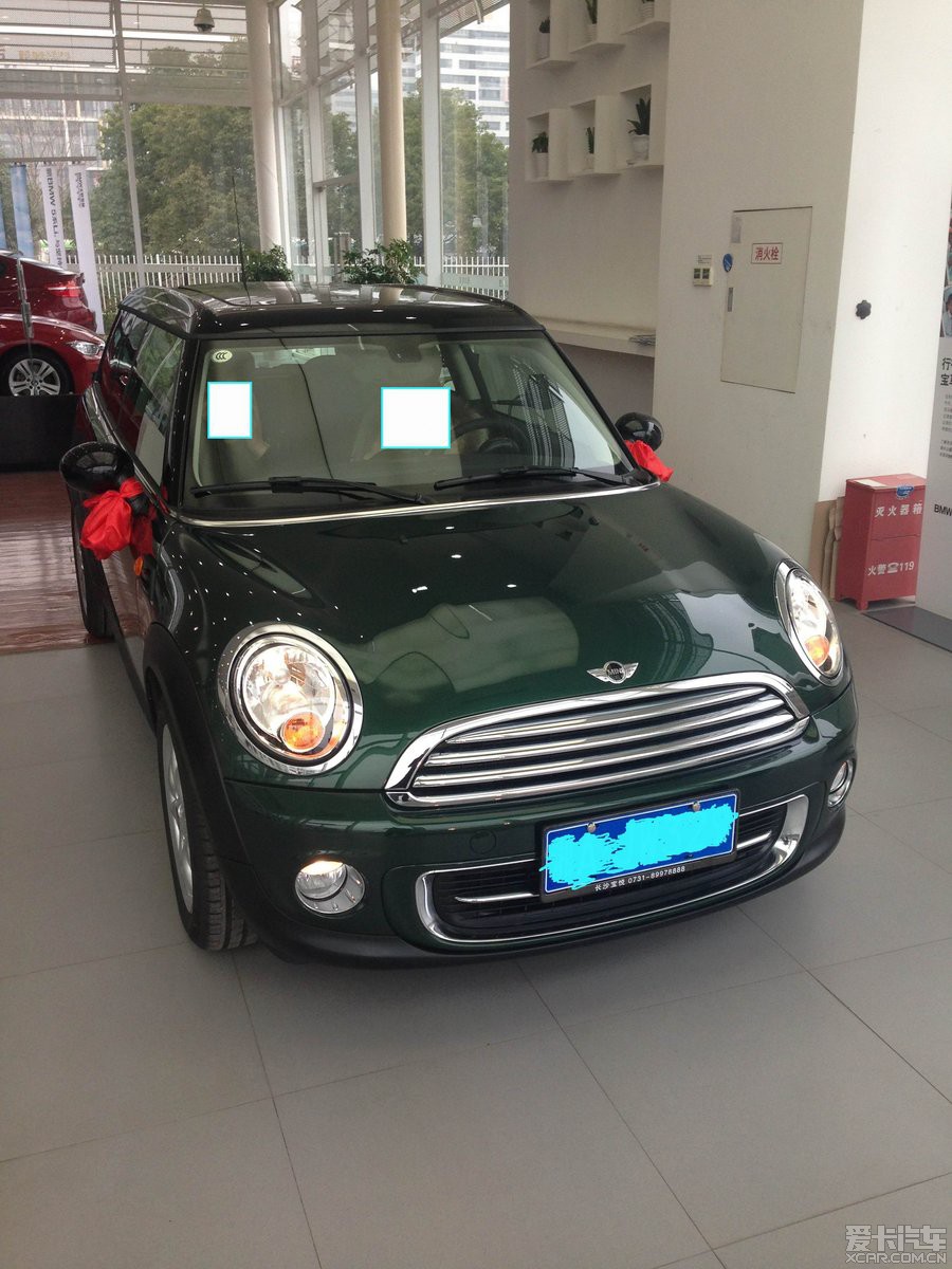 入手墨绿色MINI CLUBMAN COOPER