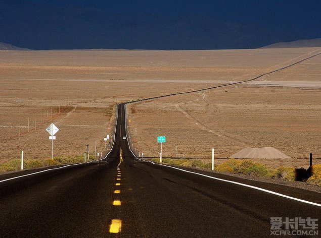 美国50号公路:全世界最孤独的公路!_上海汽车