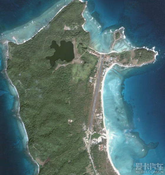 安达曼群岛以北20公里的科科群岛上传有中国修建跑道及军事设施_上海论坛_爱卡汽车