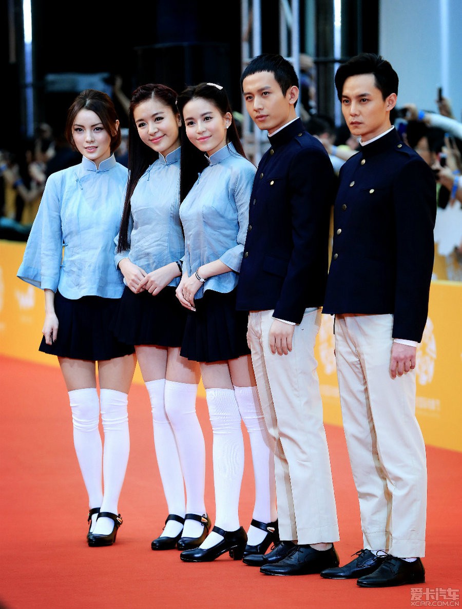 北京电影节走红毯的美女帅锅们和俄罗斯航展上