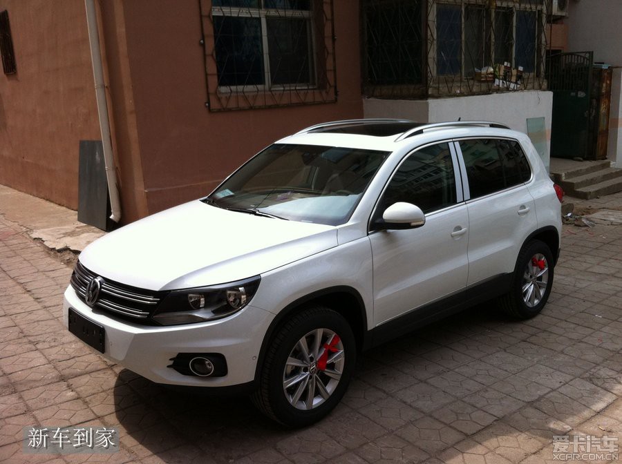 进口Tiguan 2.0TSI 2012 舒适版提车作业_途观