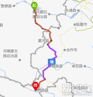 甘南旅游景点线路图图片