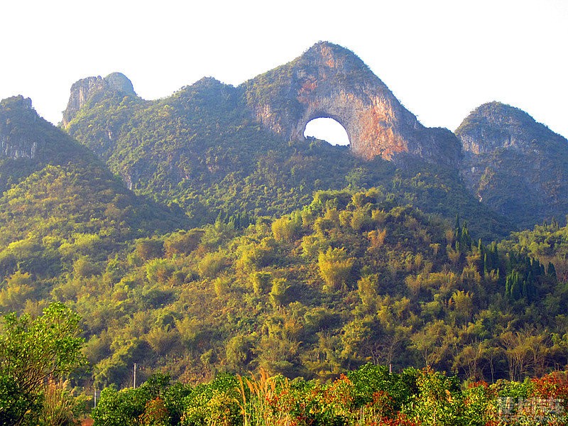 阳朔看山