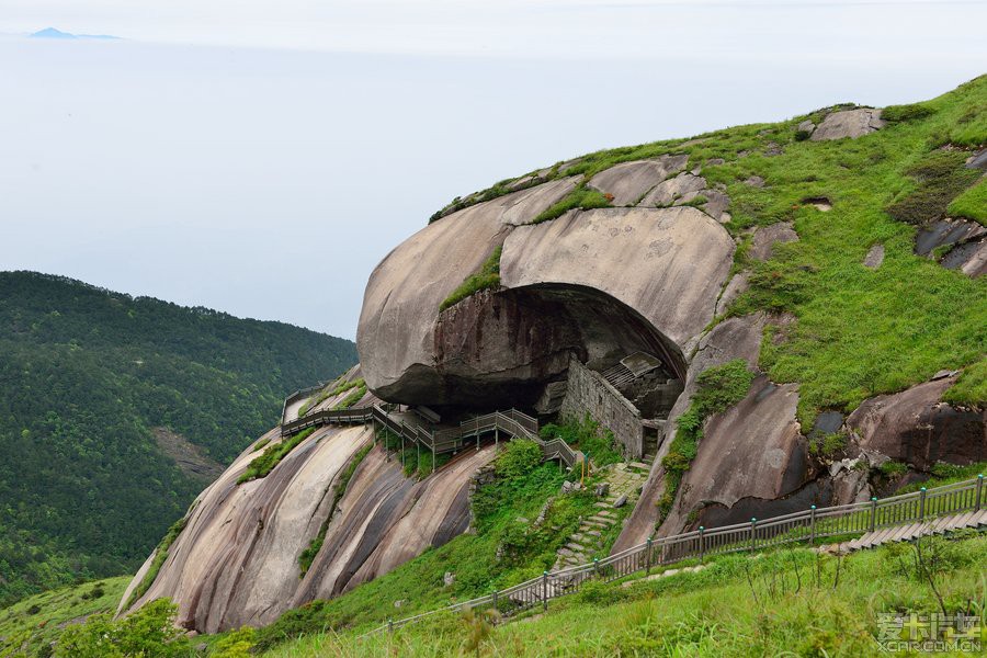 标题八闽第一峰金饶山