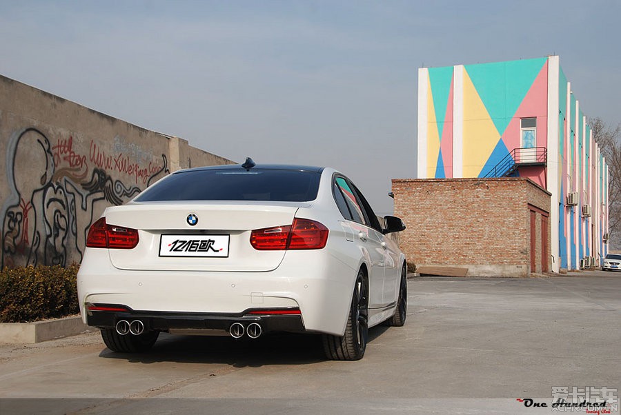 BMW F30 3系改装M-Performance包围_宝马3