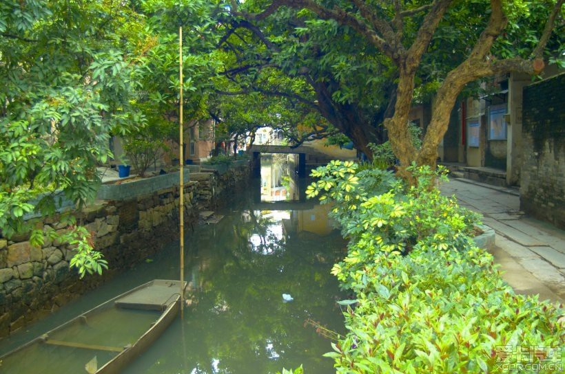 标题广州小洲村风景