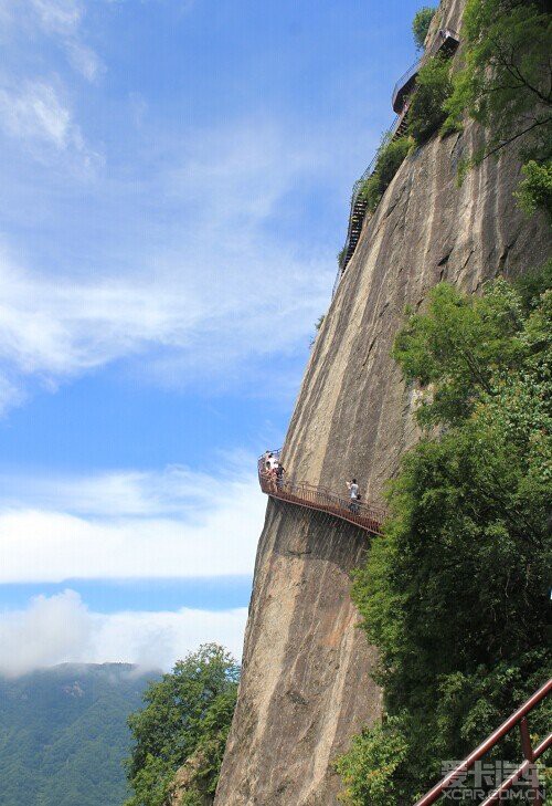 虽无蜀道之难,确胜华山之险---四嘴山凌云栈道