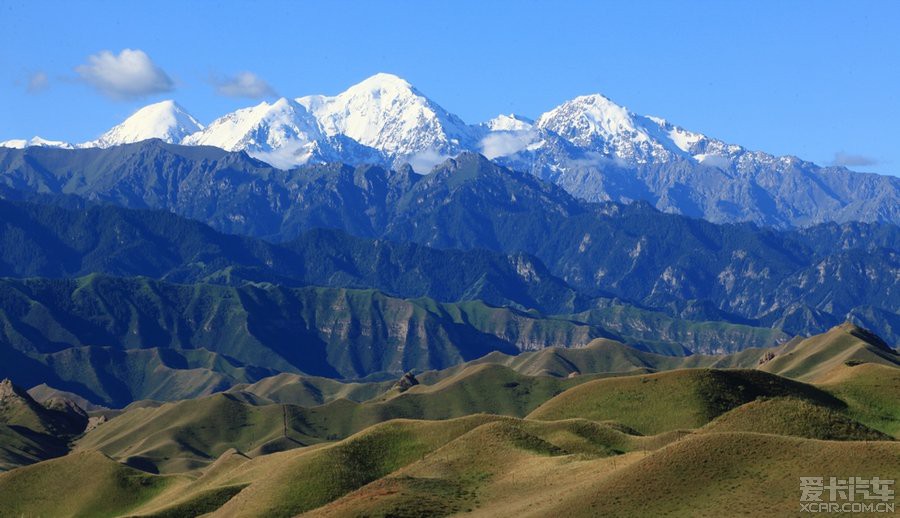 观音沟天山北麓百里丹霞