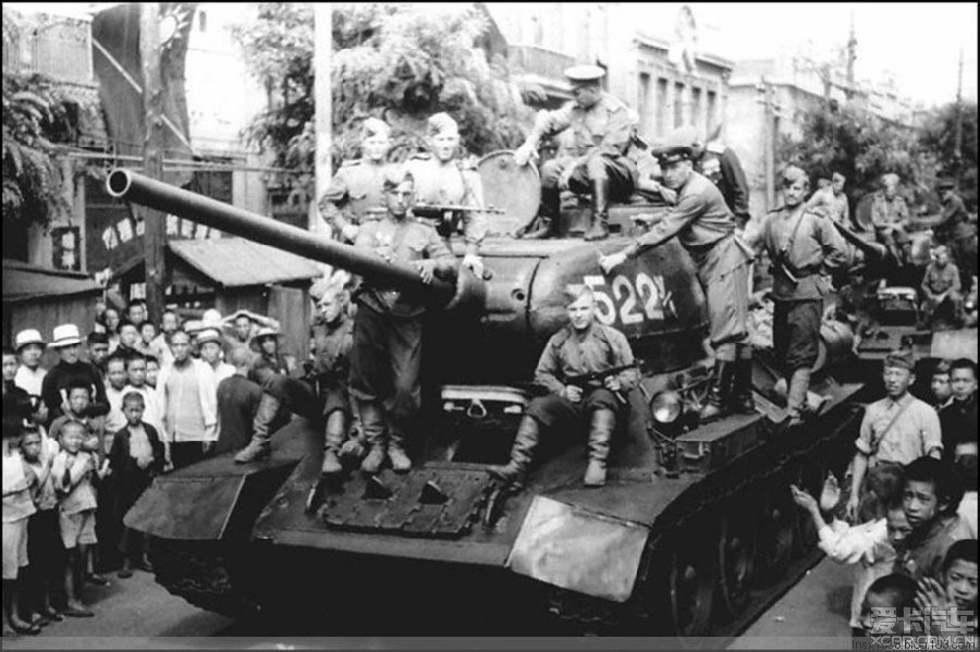【珍贵历史照片:苏联对日宣战--出兵中国东北】