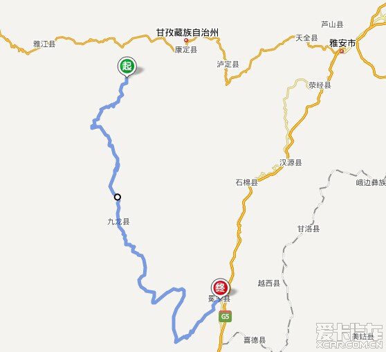 【图】求助个路况哈,康定到九龙到冕宁_1_四川论坛_爱卡汽车