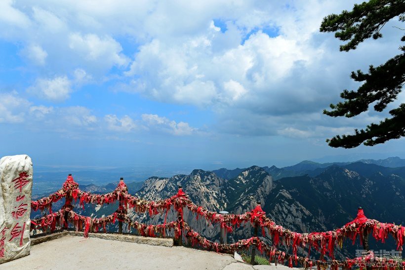 > 陕西渭南华山风景